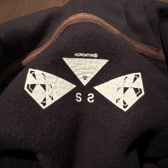 Acronym S34-PR Hooded Sweatshirt “Black” - Picture 5 of 6